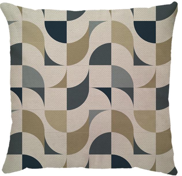 Capa de Almofada Copacabana Linho Azul